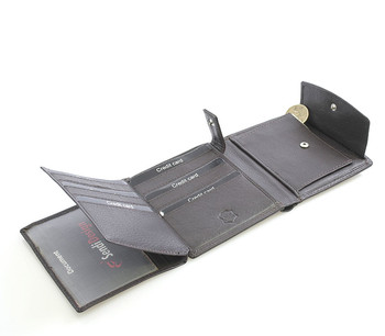 Hnedá kožená peňaženka SendiDesign P16-6