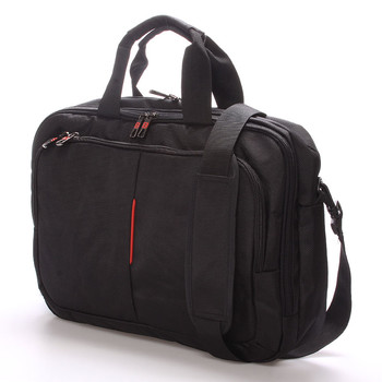 Unisex taška cez rameno čierna - Enrico Benetti 7113