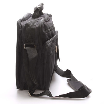 Pánska látková taška cez plece čierna - Sanchez Garen