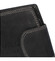 Pánska kožená peňaženka čierna - WILD Soul