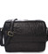 Veľká luxusná pánska kožená taška čierna - SendiDesign Nethard