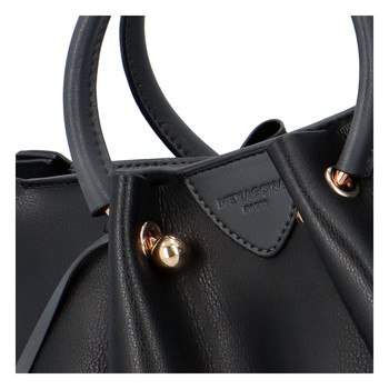 Dámska kabelka do ruky čierno šedá - Hexagona Javida