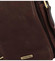 Pánska kožená taška na doklady cez plece hnedá - SendiDesign Didier SP