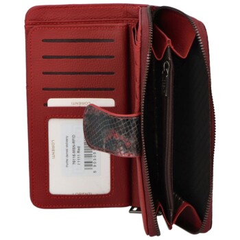 Dámska kožená peňaženka červená - Lorenti Chantala