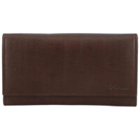 Dámska kožená peňaženka hnedá - Delami Otilia