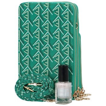 Dámska peňaženka vrecko na mobil zelená - Coveri Luii