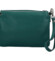 Dámska kožená listová kabelka tyrkysovo zelene - ItalY Bonnie