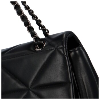 Dámska kabelka na rameno čierna - DIANA & CO Fanny