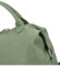 Dámska kožená kabelka do ruky zelená - Delami Lorelei
