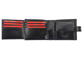 Pánska kožená peňaženka čierna - Pierre Cardin Santeron
