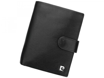 Pánska kožená peňaženka čierna - Pierre Cardin Stefano
