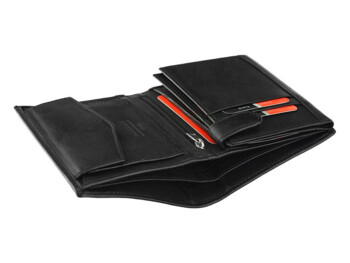 Pánska kožená peňaženka čierna - Pierre Cardin Maxval