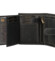Pánska kožená peňaženka čierna - Wild Tiger Jonah