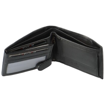 Pánska kožená peňaženka čierna - Bellugio Santian