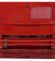 Dámska kožená peňaženka červená - Bellugio Soffa