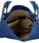 Dámska kožená kabelka cez plece modrá - Delami Lucisa