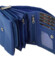Dámska kožená peňaženka modrá - Bellugio Chiarana