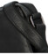Pánska kožená taška čierna - SendiDesign Lorem A