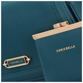 Dámska crossbody kabelka modrá - Chrisbella Ariel