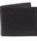 Pánska kožená peňaženka čierna - Delami Five