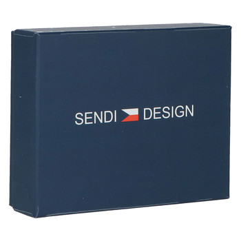 Pánska kožená peňaženka čierna - SendiDesign Boster