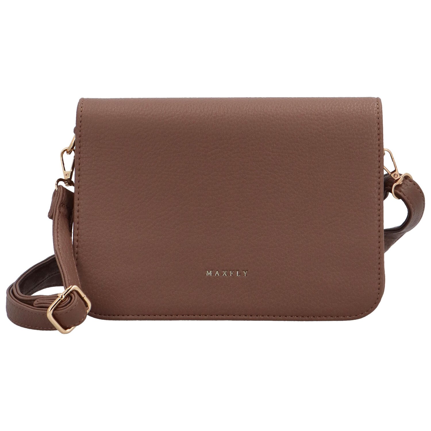 Dámska crossbody kabelka béžovo/hnedá - MaxFly Abigail