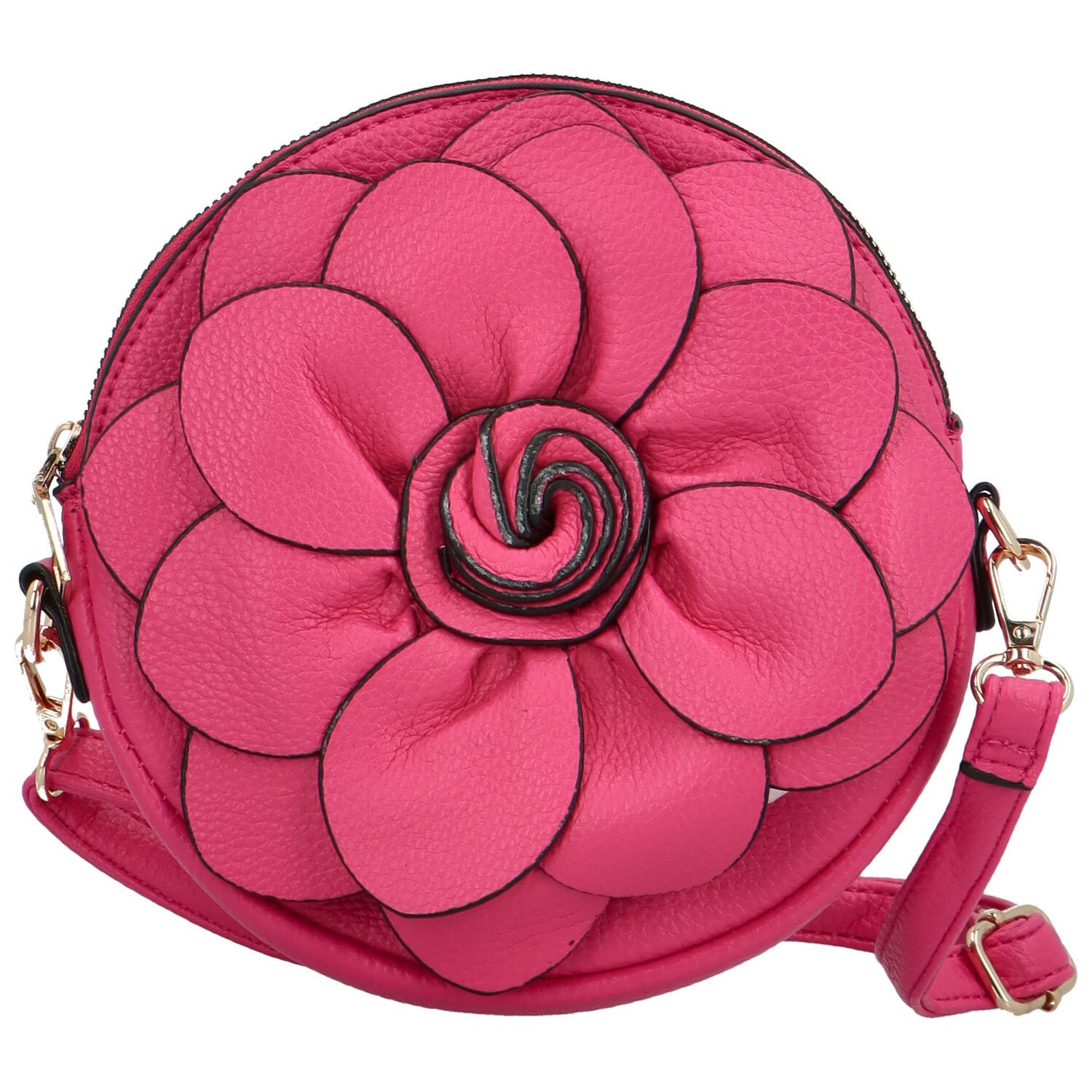 Dámska crossbody kabelka fuchsiová - MaxFly Uragia new