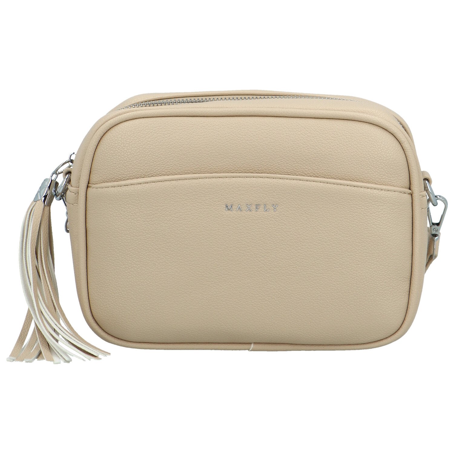 Dámska crossbody kabelka béžová - MaxFly Qeuline new