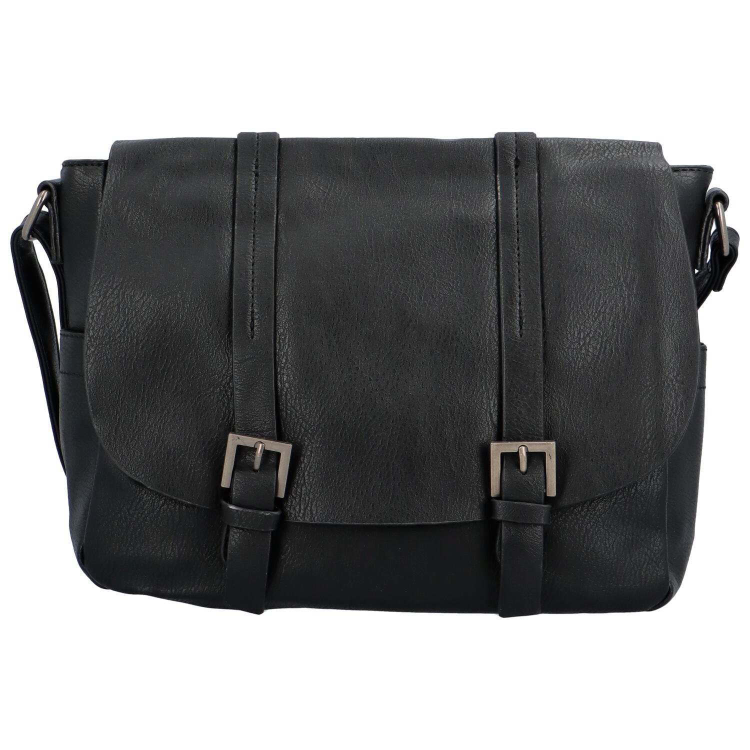 Dámska crossbody kabelka čierna - Paolo bags Santory