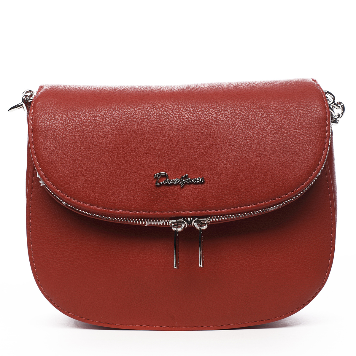 Dámska crossbody kabelka červená - David Jones Katarina