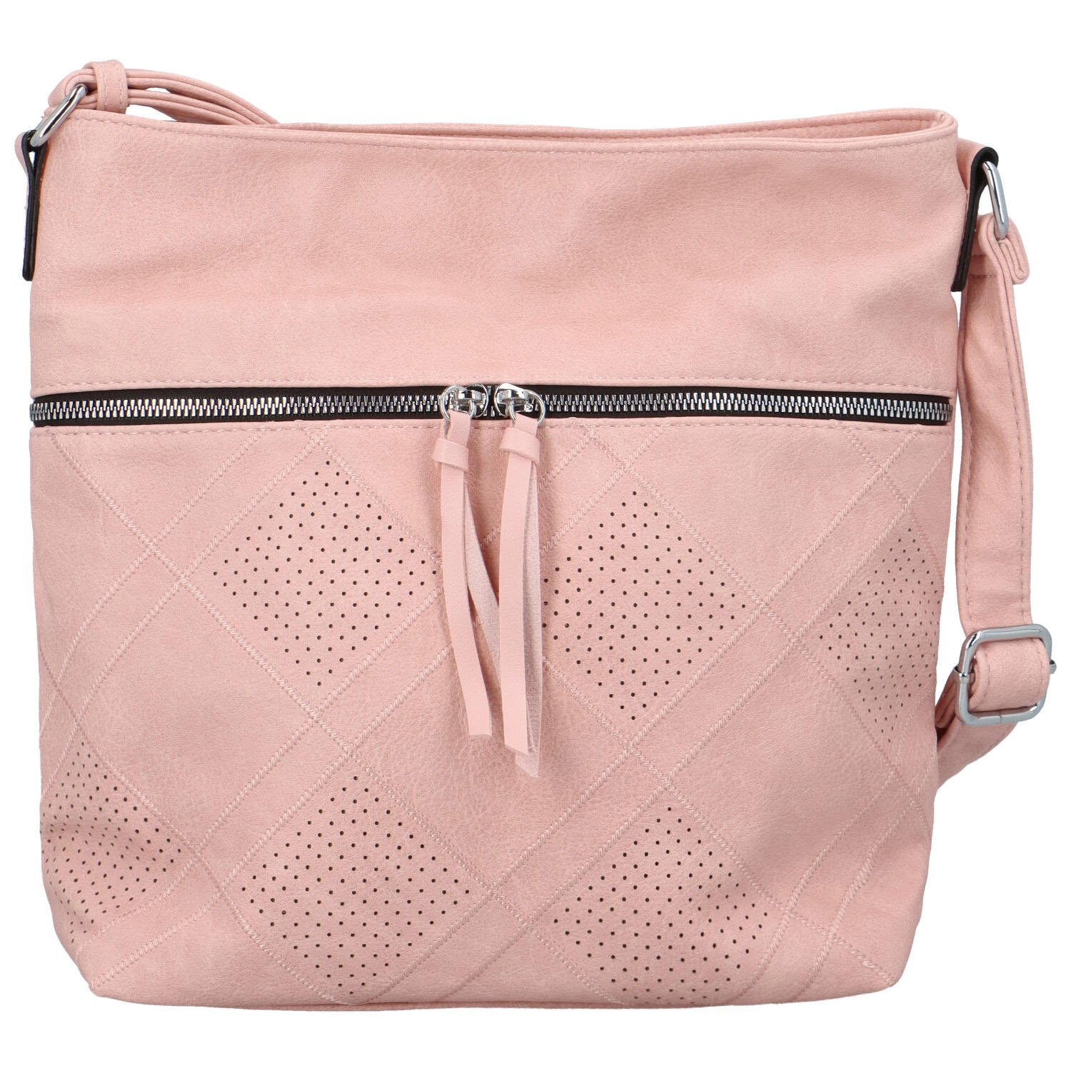 Dámska crossbody kabelka ružová - Firenze Briar