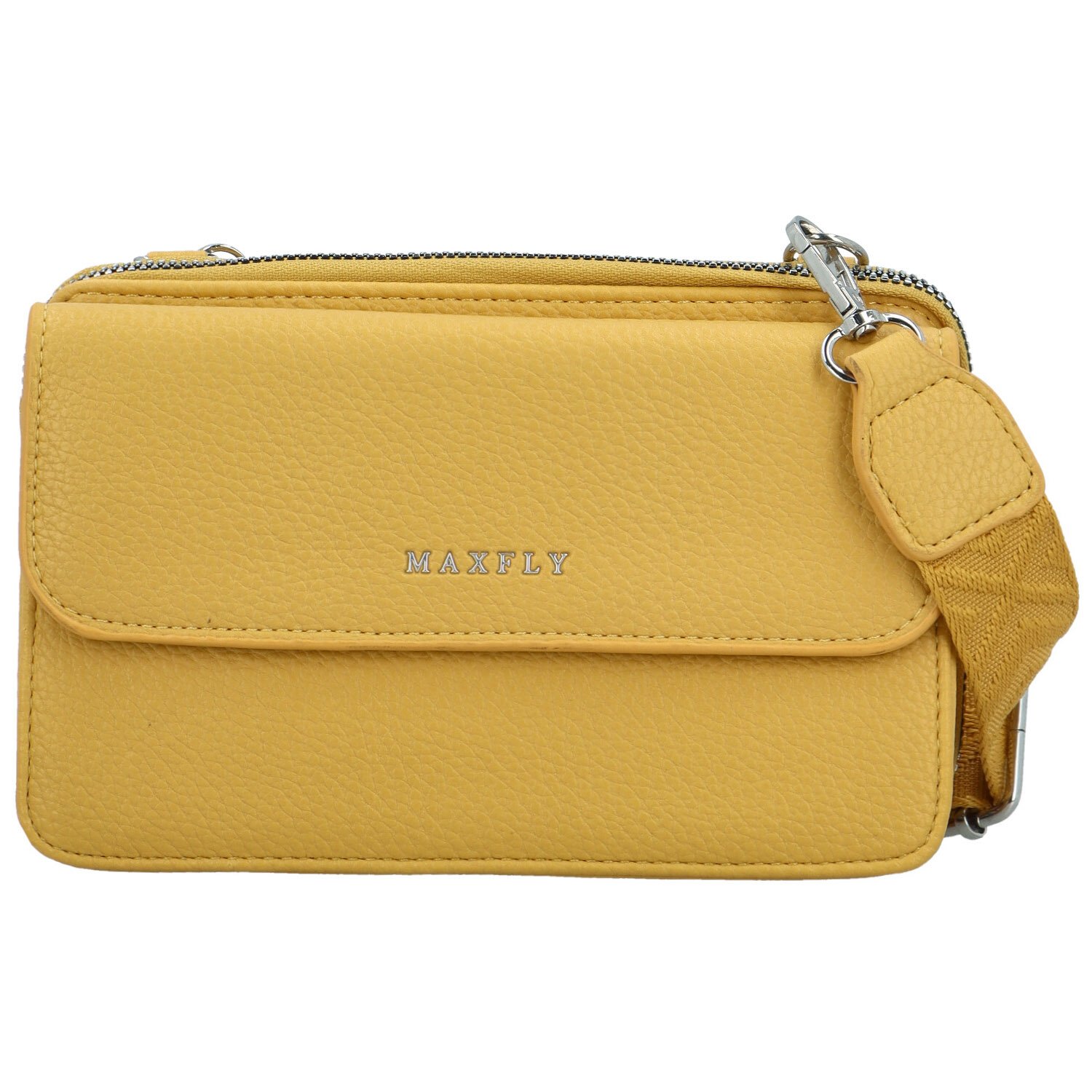 Dámska crossbody kabelka žltá - MaxFly Taisia