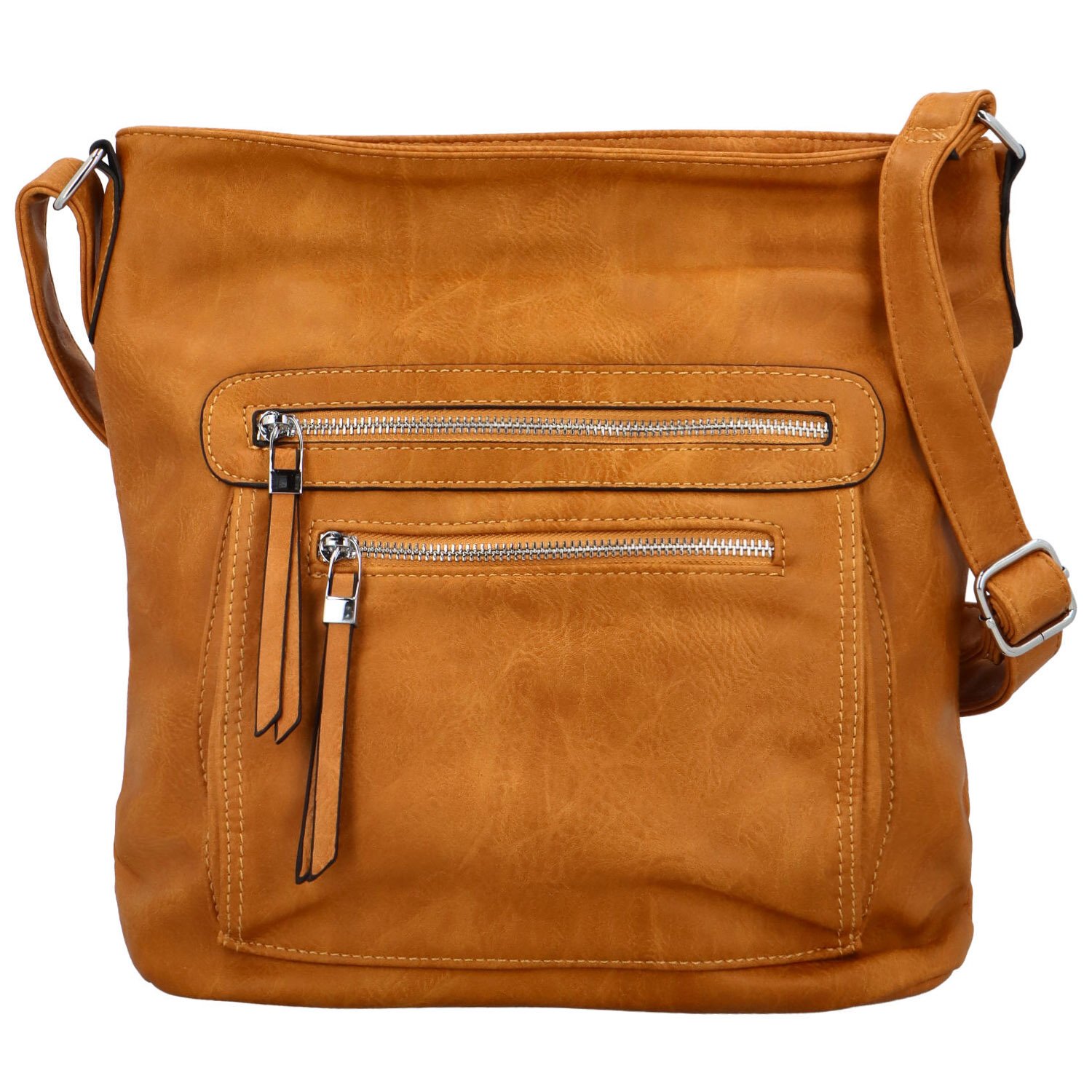 Dámska crossbody kabelka oranžová - Firenze Charix