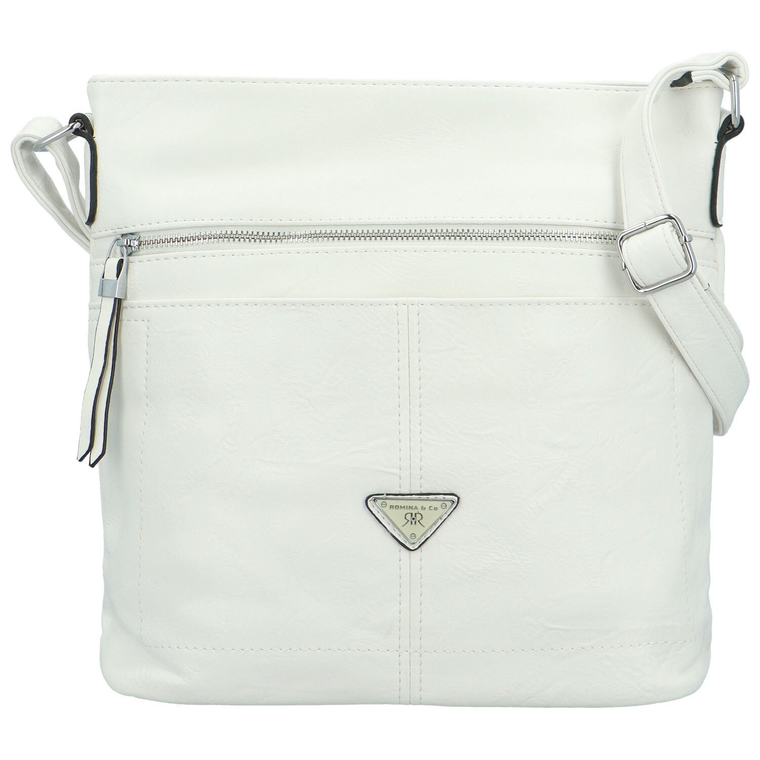 Dámska crossbody kabelka biela - Romina & Co Bags Kelly