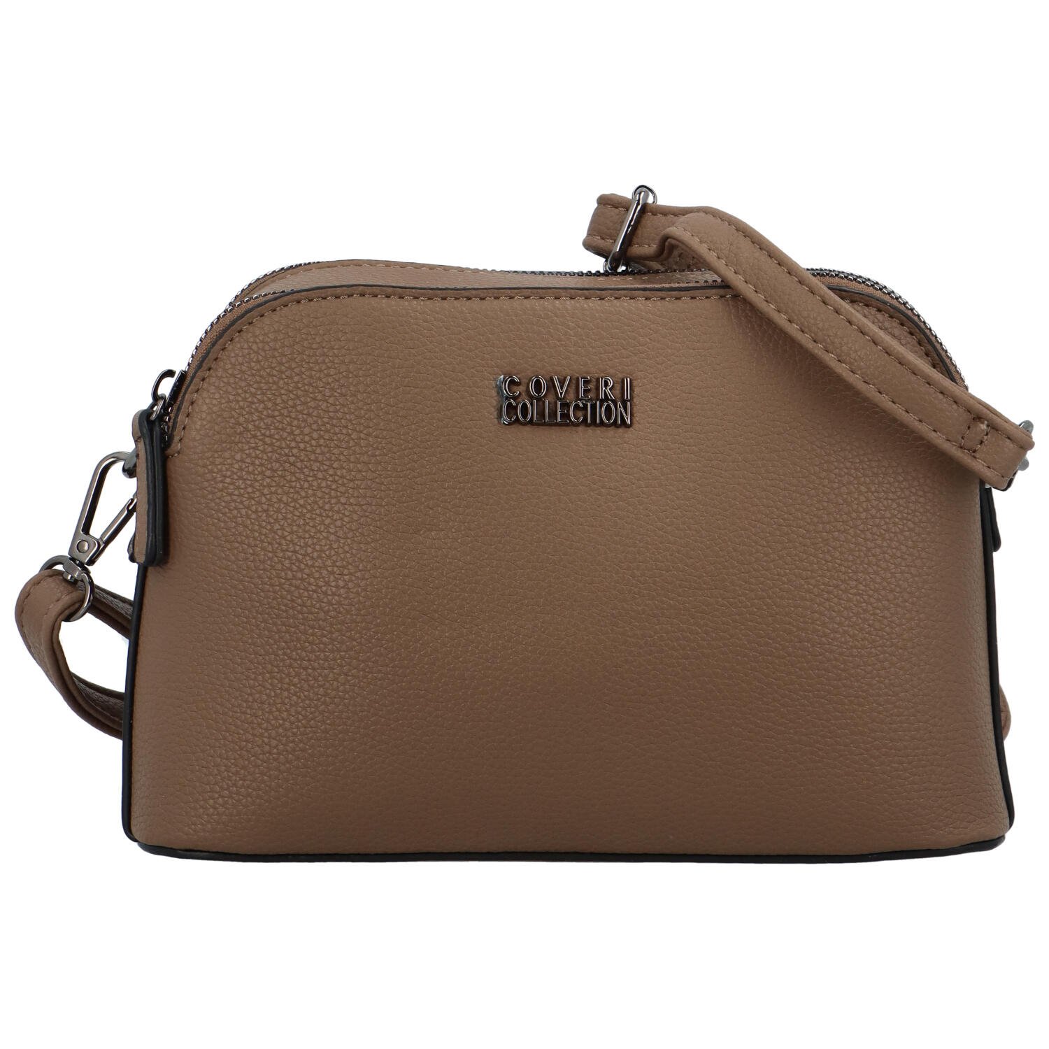 Dámska crossbody kabelka taupe - Coveri Ivena