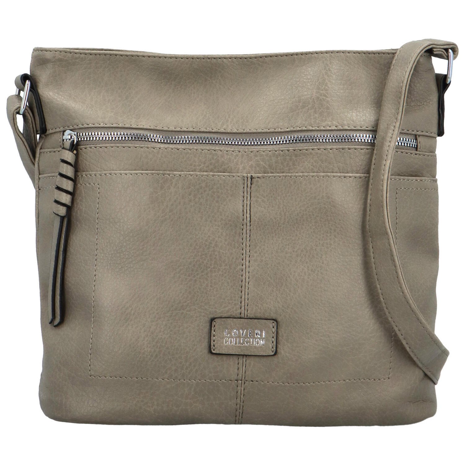 Dámska crossbody kabelka sivá - Coveri Chantalls