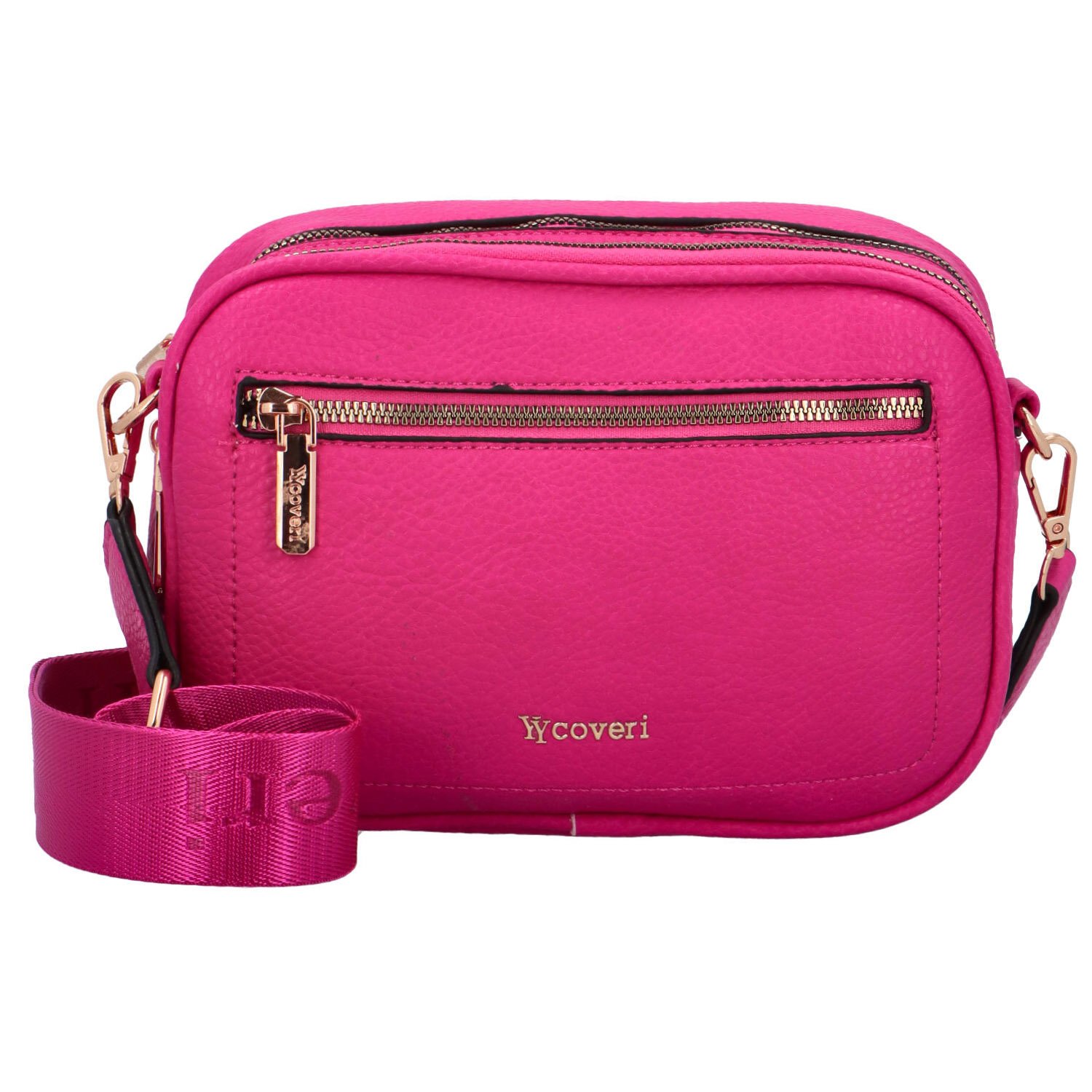 Dámska crossbody kabelka fuchsiová - Coveri Matea