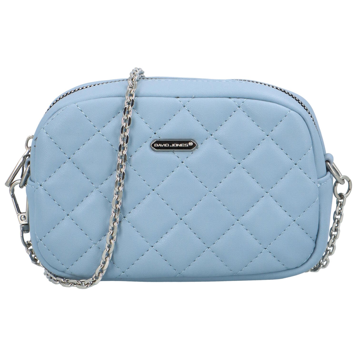 Dámska crossbody kabelka svetlomodrá - David Jones Audrey