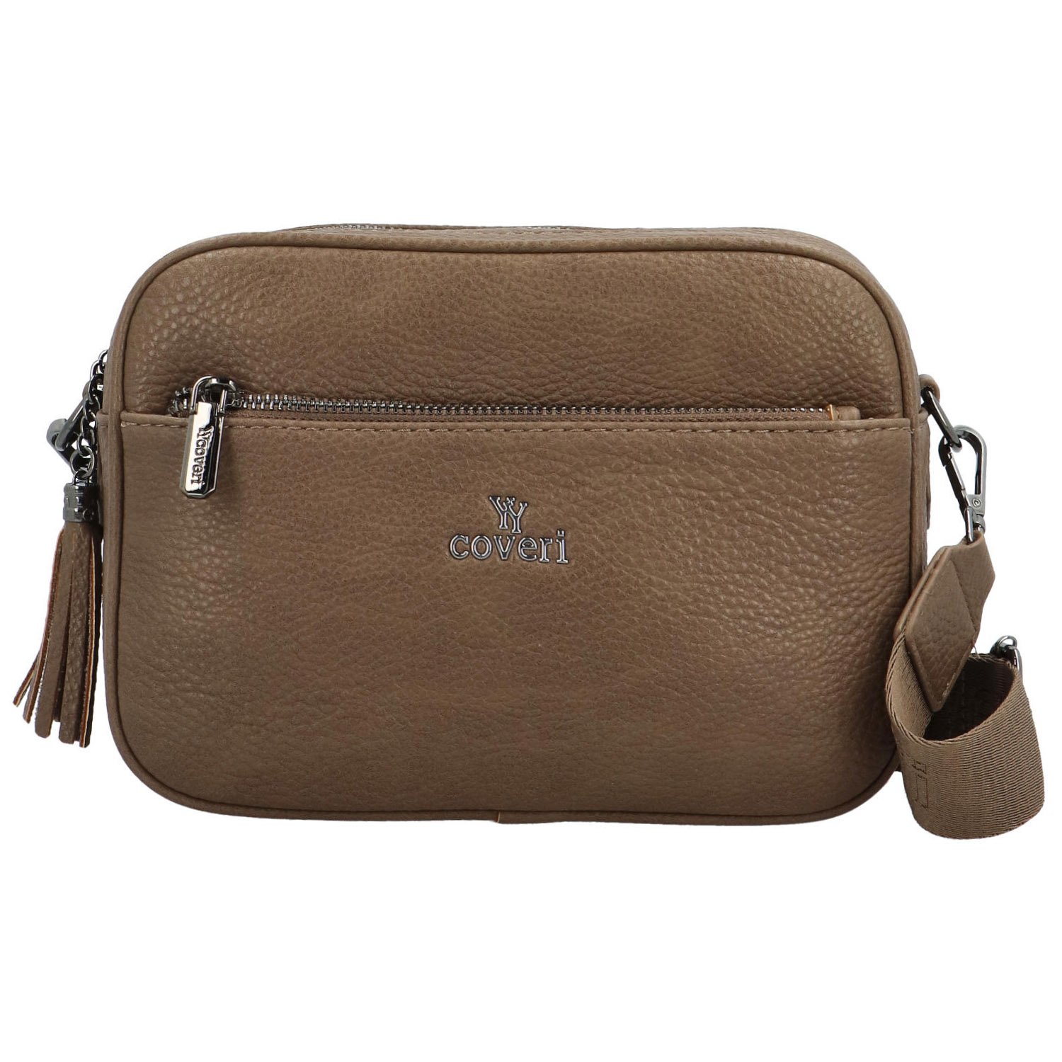 Dámska crossbody kabelka khaki - Coveri Tyris