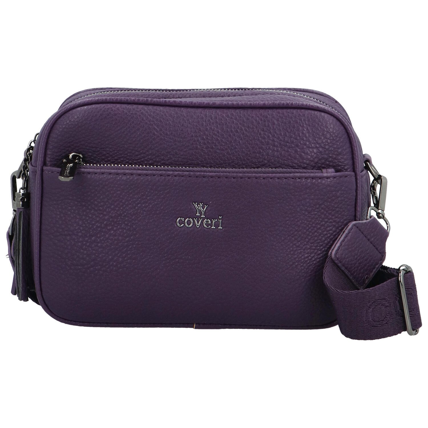 Dámska crossbody kabelka fialová - Coveri Tyris