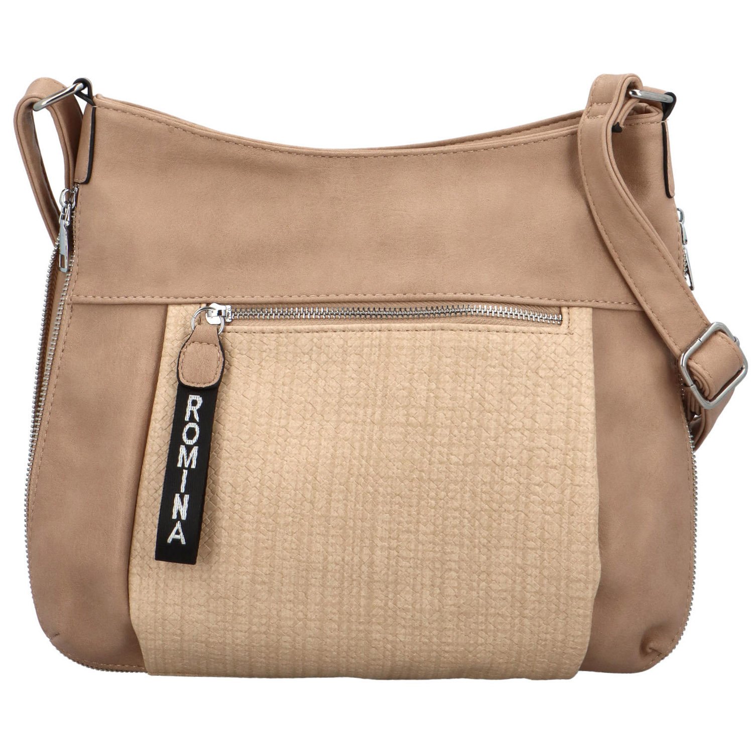 Dámska crossbody kabelka béžová - Romina & Co Bags Dolma