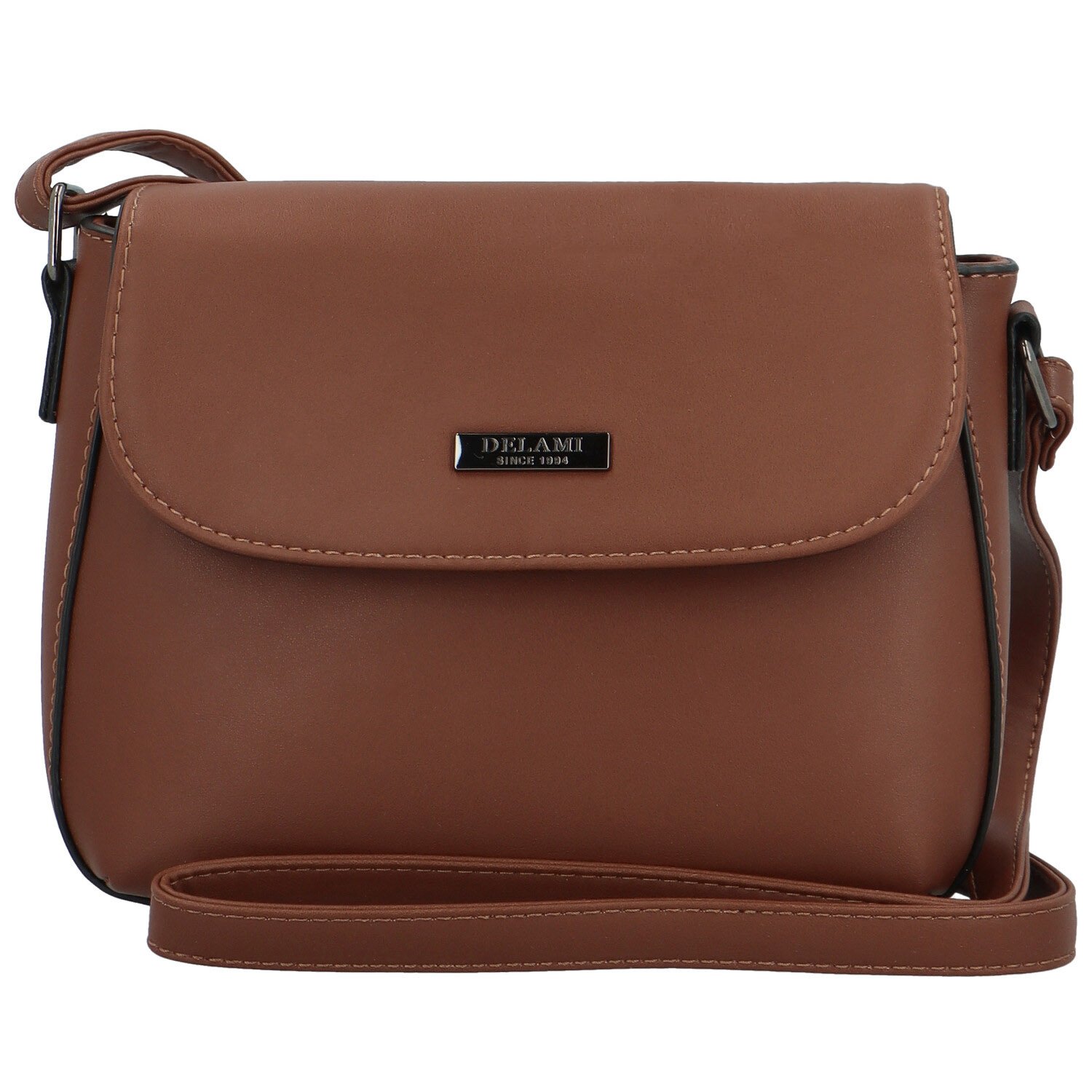 Dámska crossbody kabelka coffee - Delami Little Mia