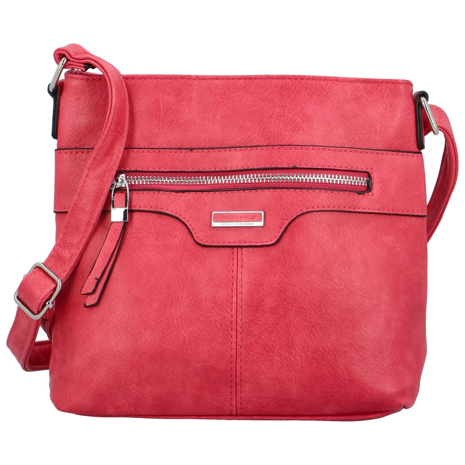 Dámska crossbody kabelka fuchsiová - Romina & Co Bags Poala