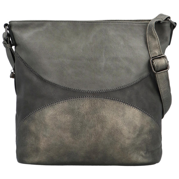 Dámska crossbody kabelka strieborná - Firenze Kupri