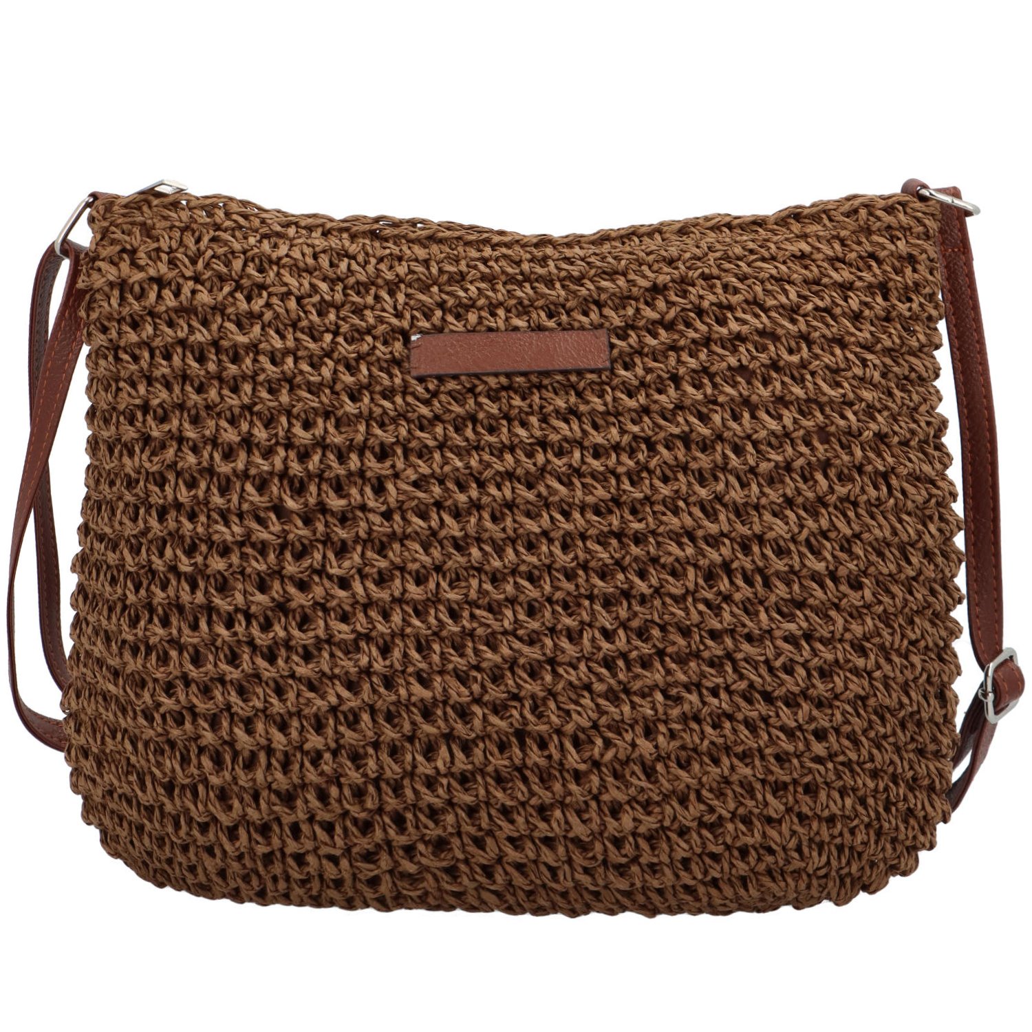 Dámska crossbody kabelka coffee - Firenze Harper