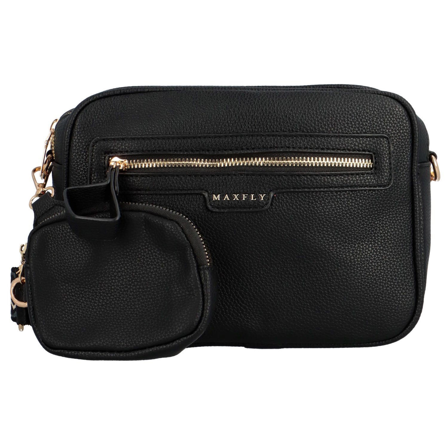 Dámska crossbody kabelka čierna - MaxFly Ghassa