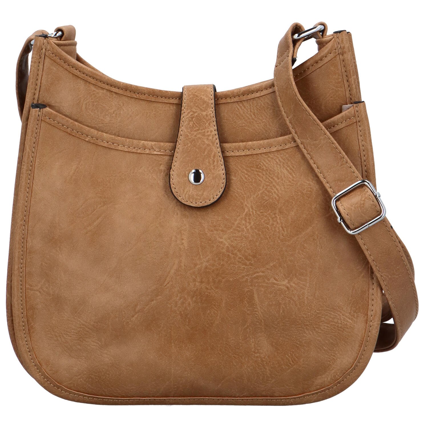 Dámska crossbody kabelka khaki - Firenze Korina