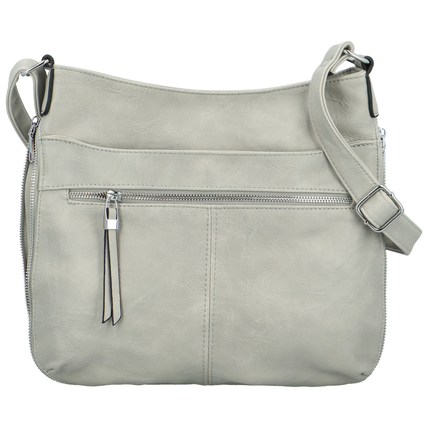 Dámska crossbody kabelka šedá - Firenze Grete new