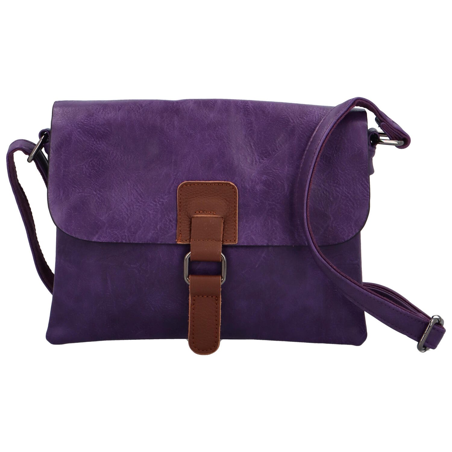 Dámska crossbody kabelka tmavofialová - Firenze Alaiossa