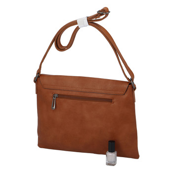 Dámska crossbody kabelka camel - FLORA & CO Jacuza